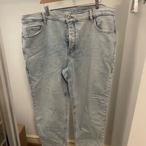 Light Blue Denim Jeans for Women